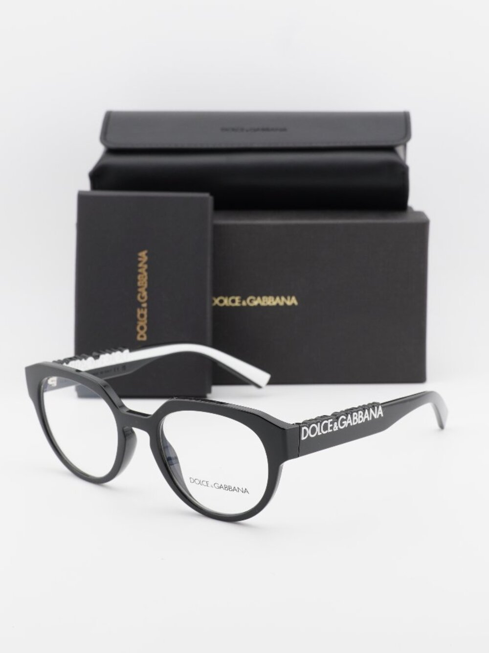Dolce & Gabbana DG5113 501 Square Eyeglasses - Black 53mm